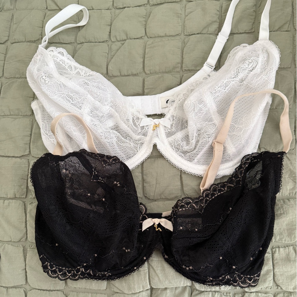 Superboost unlined lace plunge gossard